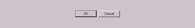 Ein Windows 95-Screenshot (ein OK-Button und ein Abbrechen-Button)