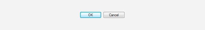 Ein Windows Vista-Screenshot (ein OK-Button und ein Abbrechen-Button)